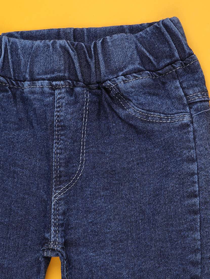 girls solid mid rise bootcut jeans - 22329179 -  Standard Image - 2