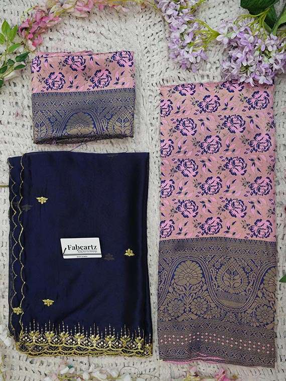 women self design south indian style unstitched lehenga choli set - 22329219 -  Standard Image - 2