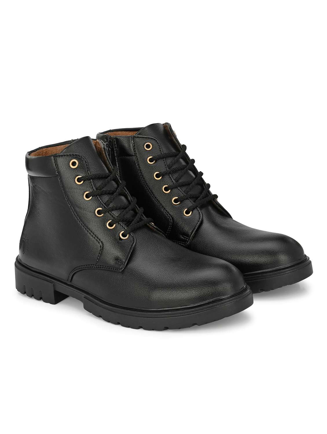 men black lace up boot - 22329446 -  Standard Image - 2