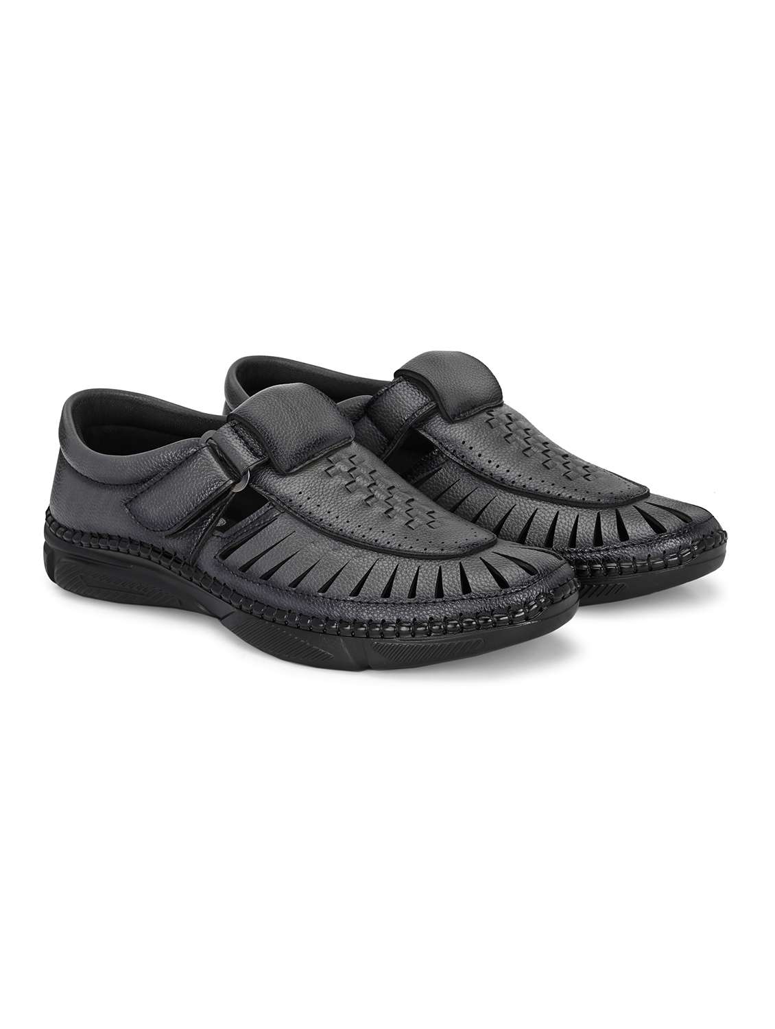 men grey slip on sandal - 22329462 -  Standard Image - 2