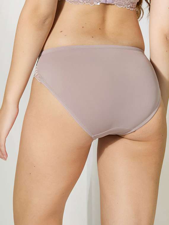 women pack of 2 solid mid rise panty - 22329471 -  Standard Image - 2