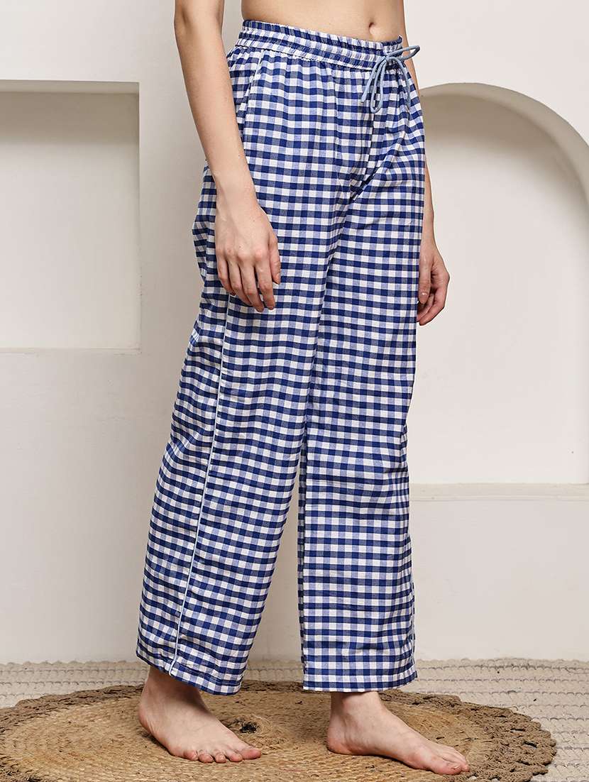 women mid rise loung wear pajama - 22330032 -  Standard Image - 2