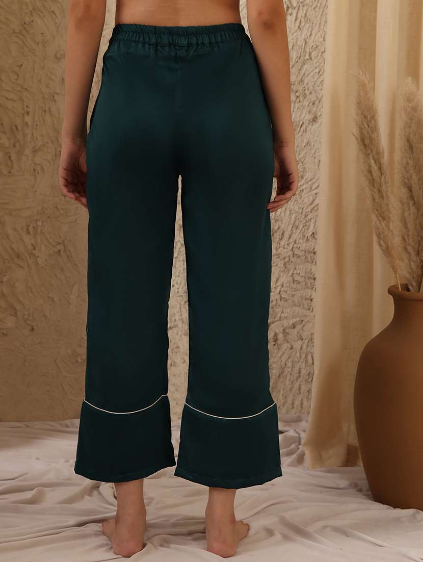 women pack of 2 mid rise loung wear pajama - 22330083 -  Standard Image - 2