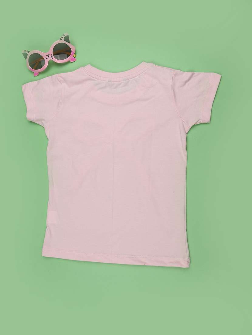 girls applique detailed round neck tee - 22330660 -  Standard Image - 2