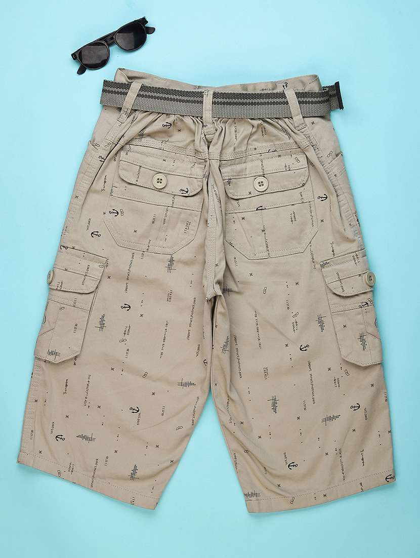 beige satin plain cargo - 22331131 -  Standard Image - 2