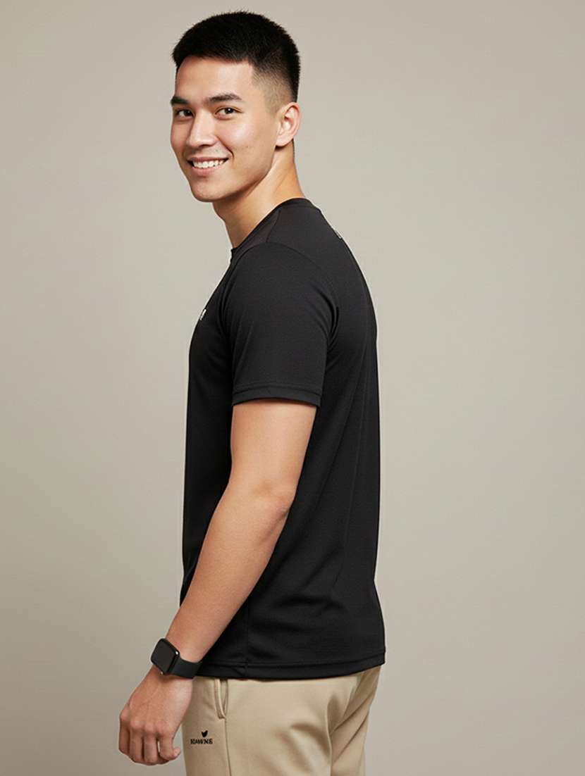 men solid short sleeve regular fit t-shirt - 22331602 -  Standard Image - 2