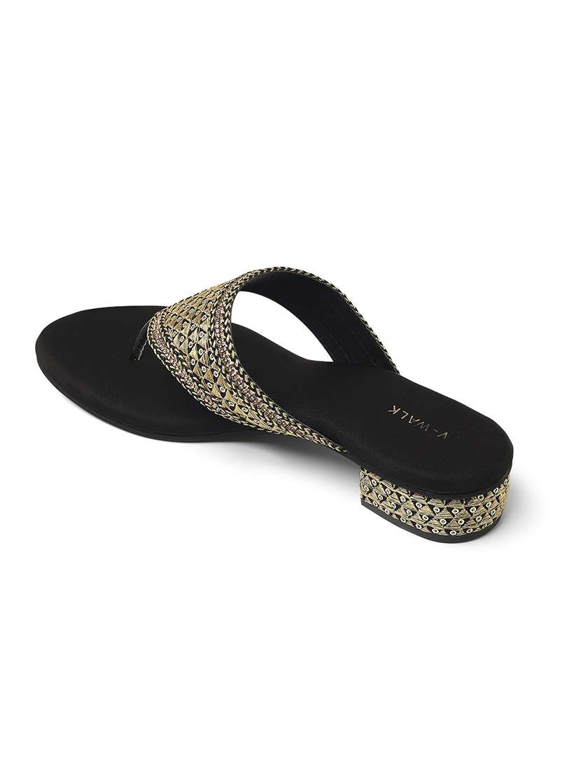 women black slip on sandal - 22331704 -  Standard Image - 2