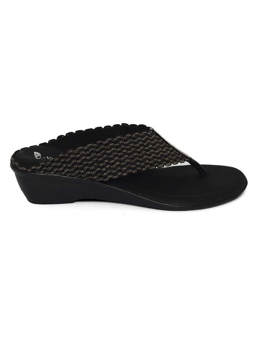 women solid slip on wedges - 22331752 -  Standard Image - 2