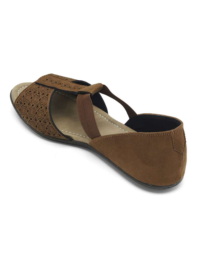 women solid slip on flat sandal - 22331828 -  Standard Image - 2