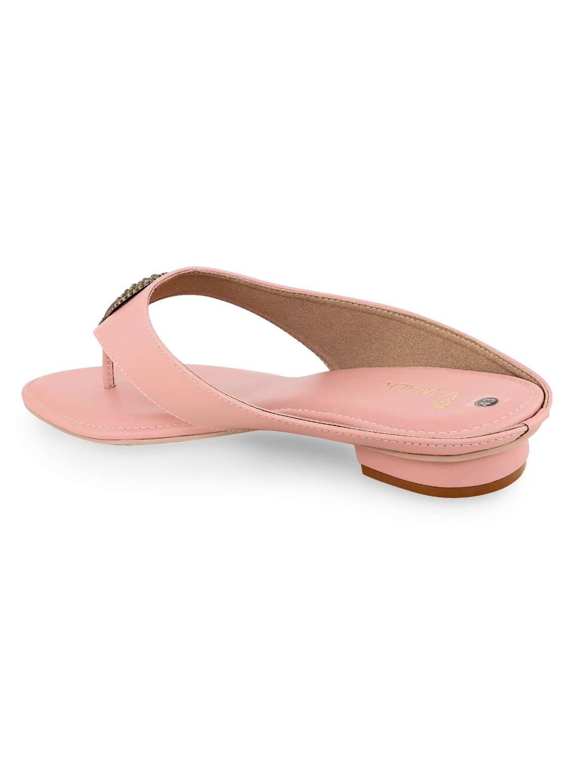 women solid slip on flat sandal - 22331863 -  Standard Image - 2