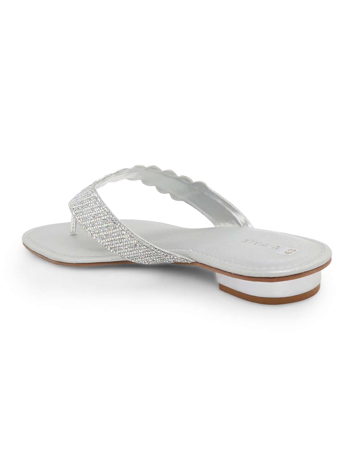 women embellished slip on sandal - 22331871 -  Standard Image - 2