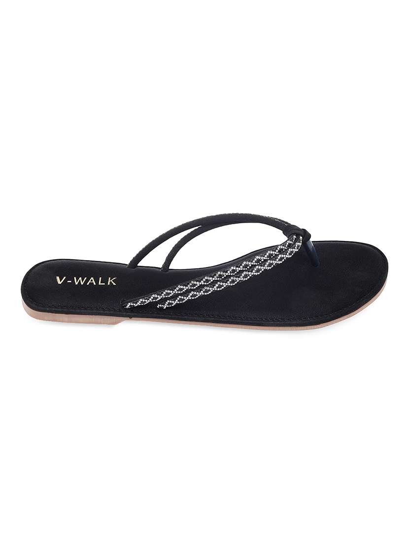 Women Slip On Flat Sandal - 22331886 -  Standard Image - 2