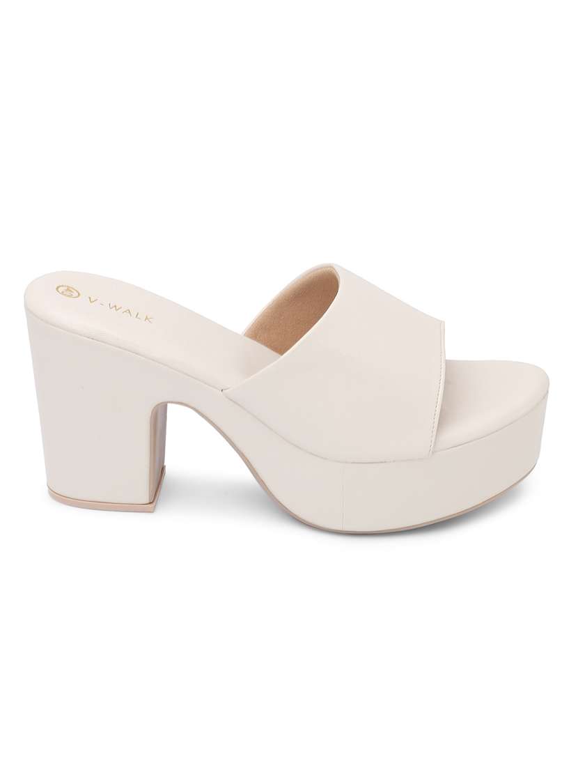 women beige slip on sandal - 22331893 -  Standard Image - 2