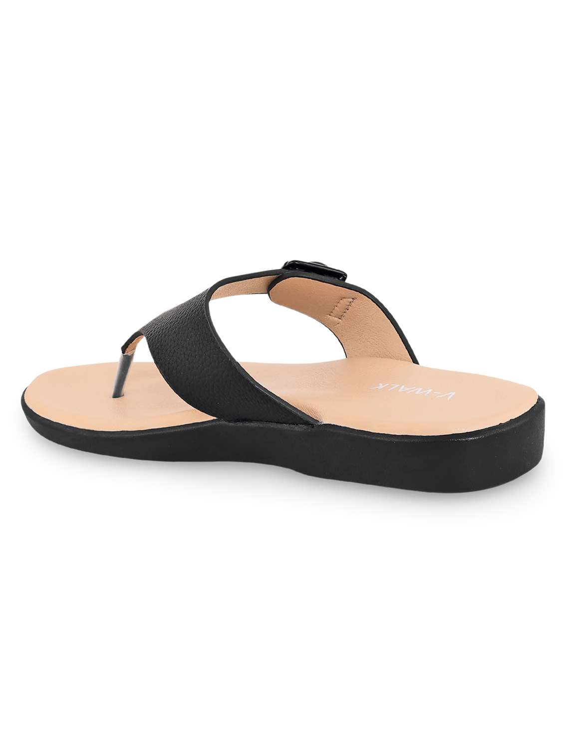 women solid slip on flat sandal - 22331911 -  Standard Image - 2