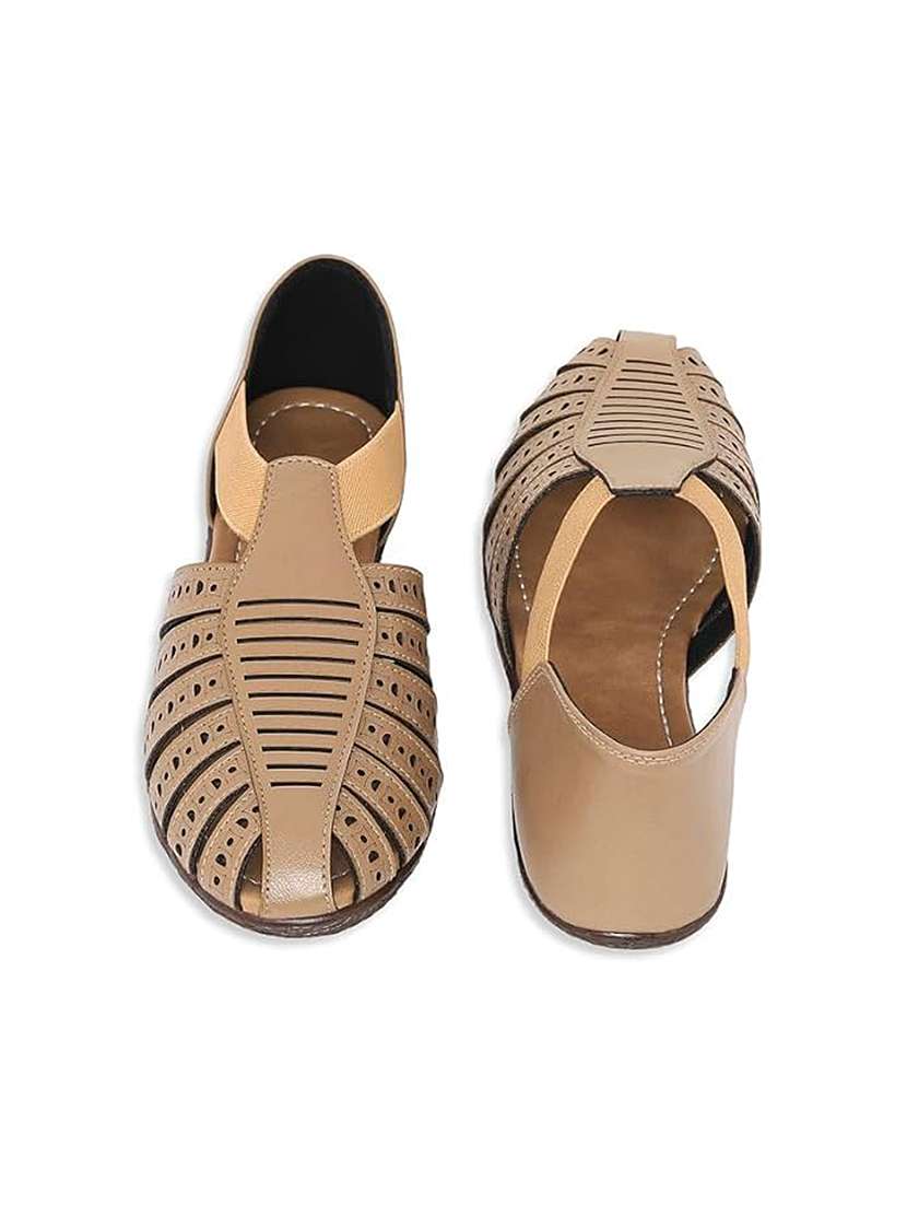 women solid slip on flat sandal - 22331931 -  Standard Image - 2