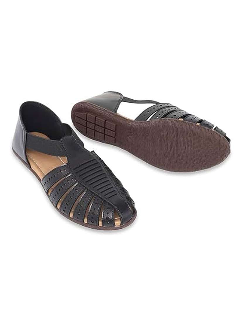 women solid slip on flat sandal - 22331932 -  Standard Image - 2