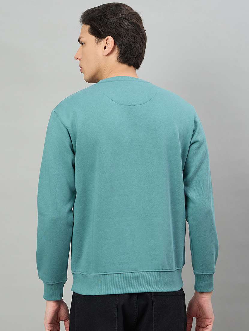 men typographic long sleeve regular fit sweatshirt - 22332401 -  Standard Image - 2