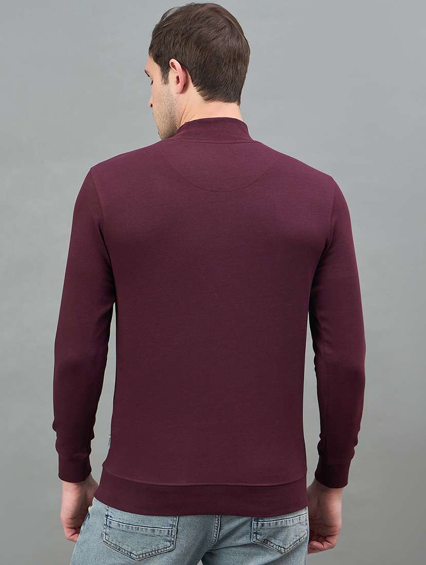 men solid long sleeve regular fit sweatshirt - 22332413 -  Standard Image - 2