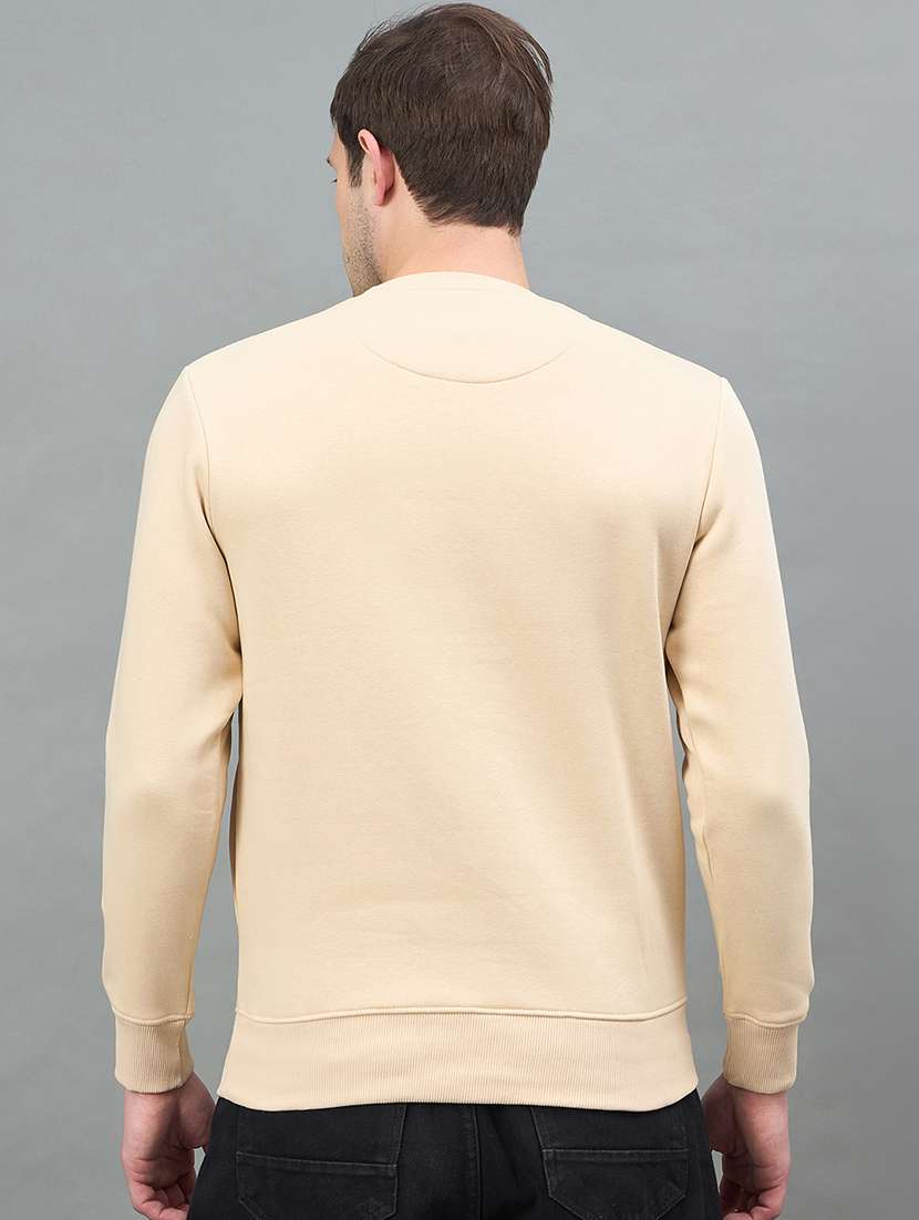 men printed long sleeve regular fit sweatshirt - 22332423 -  Standard Image - 2