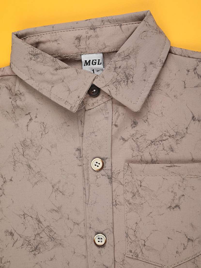 boys collared short sleeve shirt - 22334167 -  Standard Image - 2