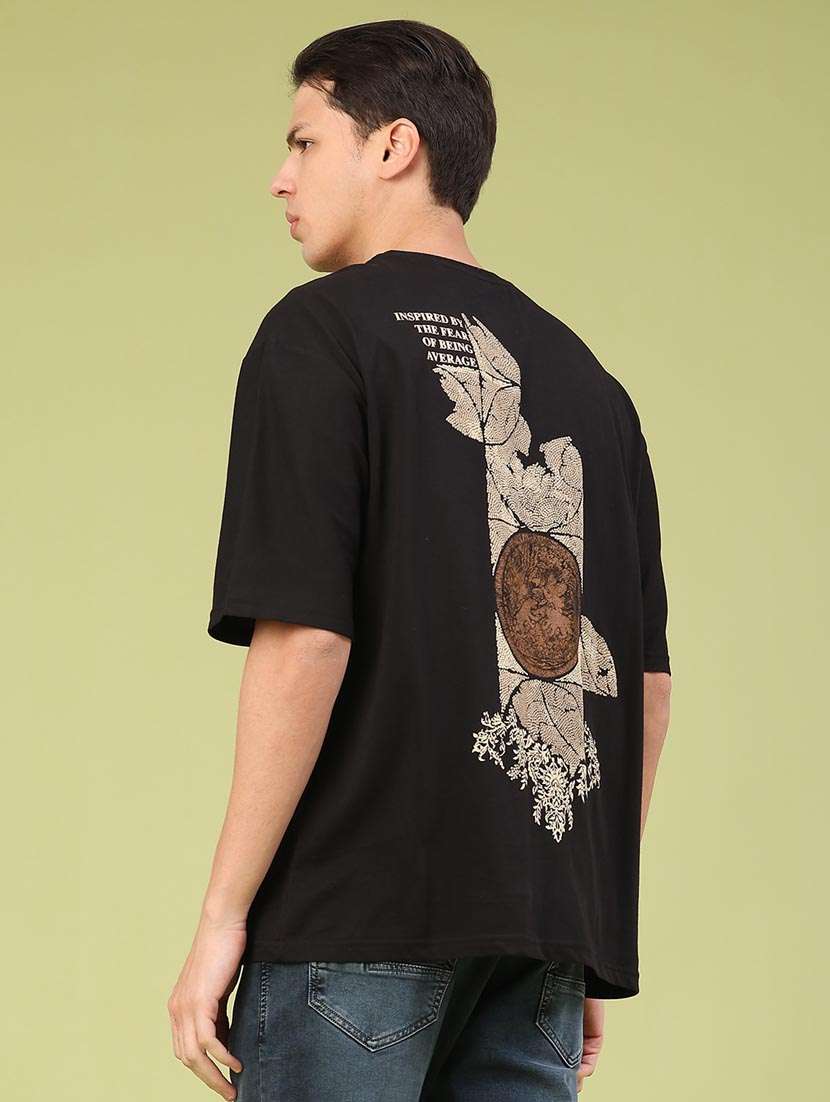 men printed short sleeve oversized t-shirt - 22334645 -  Standard Image - 2