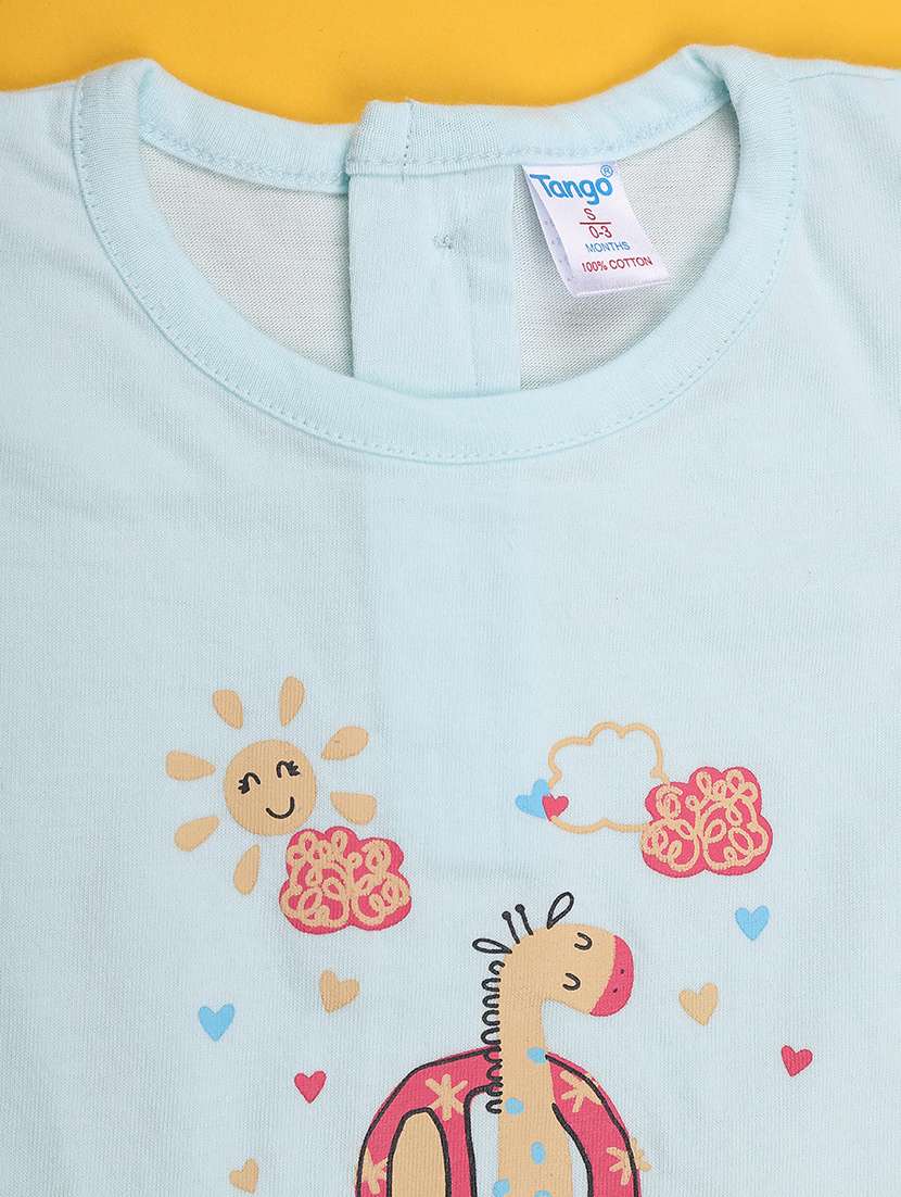 girls pack of 2 printed top and shorts set - 22335469 -  Standard Image - 2