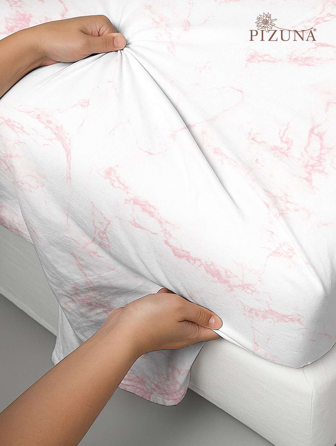 pizuna cotton 400 tc printed bedsheet superking with 2 pillow covers - 22335711 -  Standard Image - 2