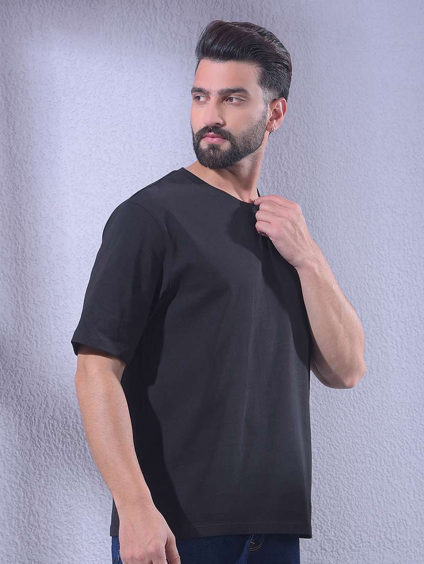 men logo print short sleeve oversized t-shirt - 22335982 -  Standard Image - 2