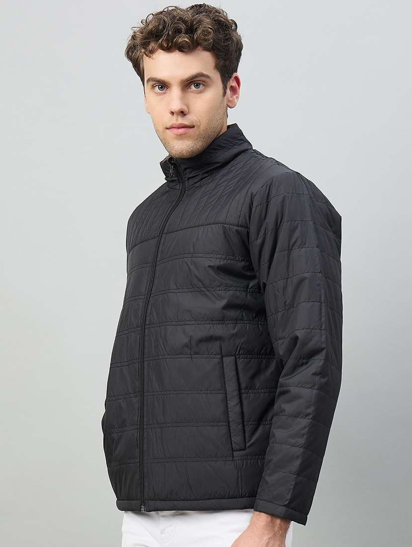 men solid long sleeve reversible bomber jacket - 22336143 -  Standard Image - 2