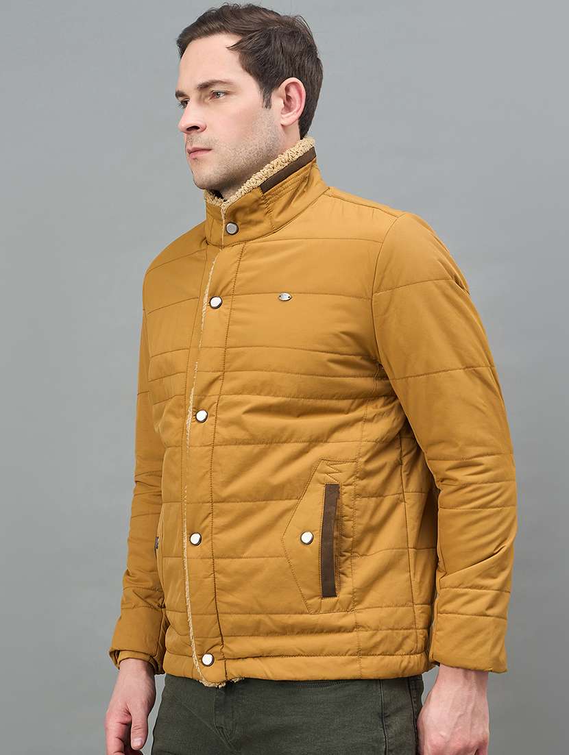 men solid long sleeve puffer jacket - 22336168 -  Standard Image - 2