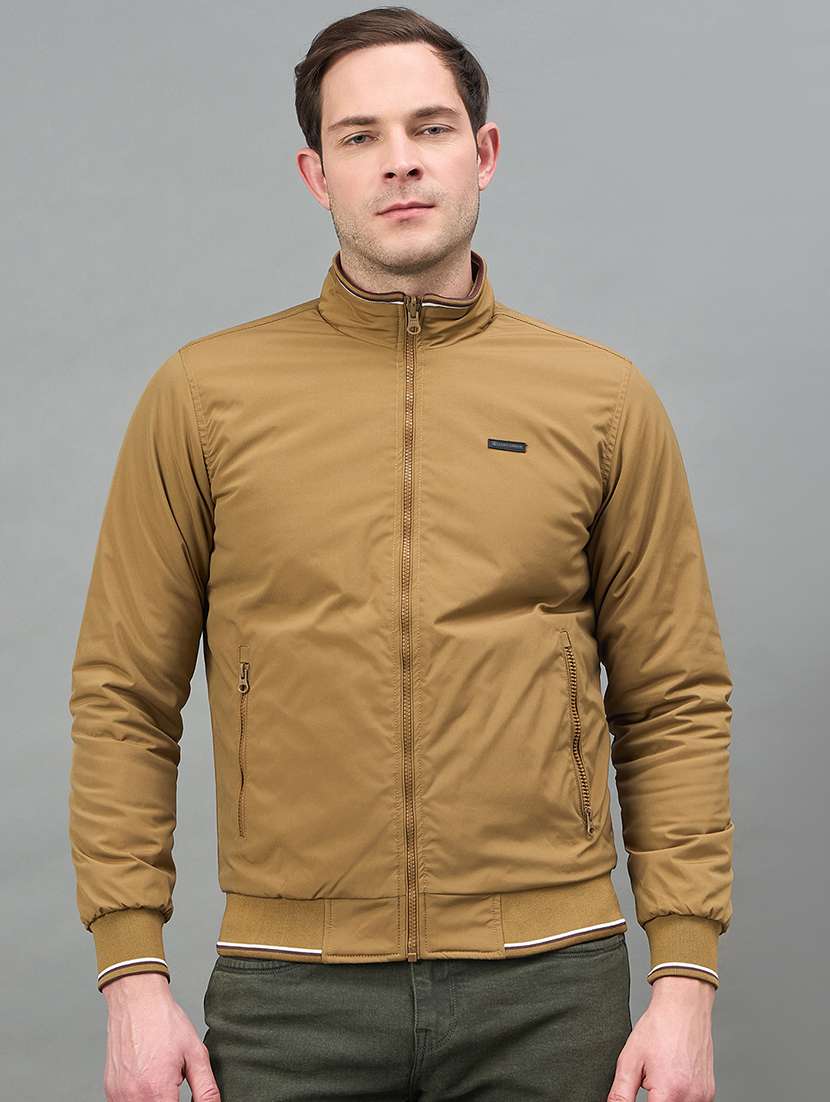 men solid long sleeve reversible bomber jacket - 22336171 -  Standard Image - 2