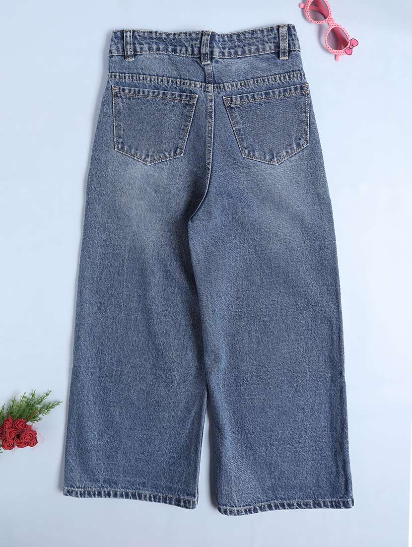 blue poly cotton plain jean - 22336553 -  Standard Image - 2