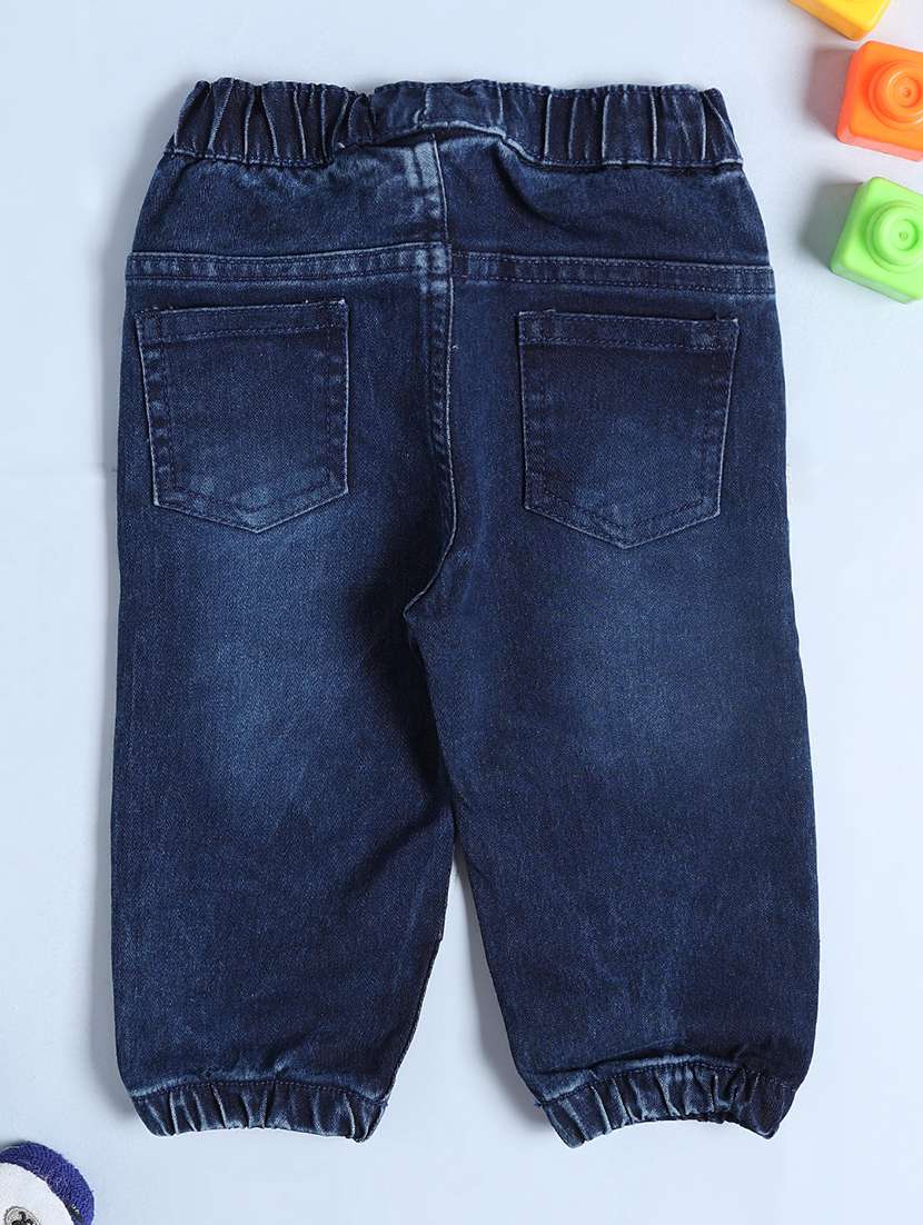 blue poly cotton plain jogger - 22336593 -  Standard Image - 2