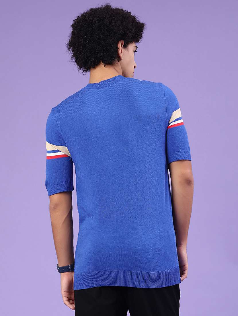 men striped short sleeve regular fit t-shirt - 22336614 -  Standard Image - 2