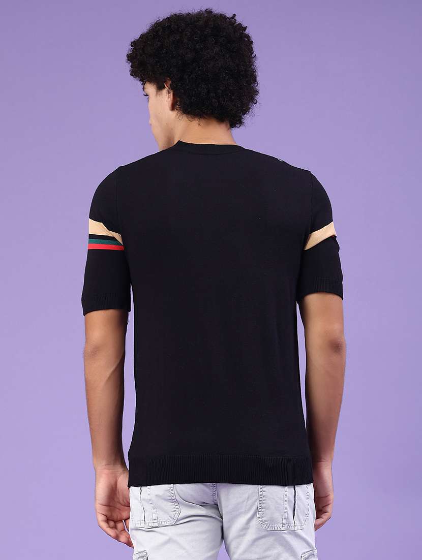 men striped short sleeve regular fit t-shirt - 22336615 -  Standard Image - 2