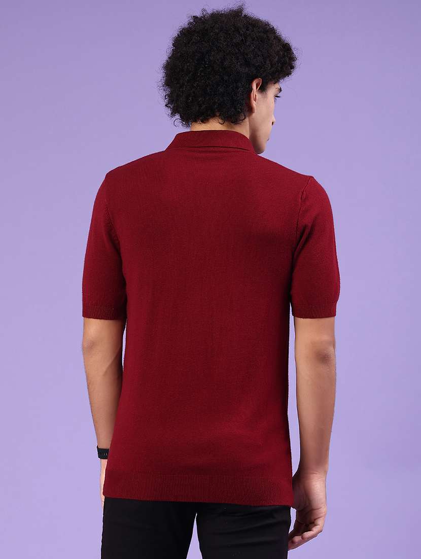 men solid short sleeve polo t-shirt - 22336620 -  Standard Image - 2
