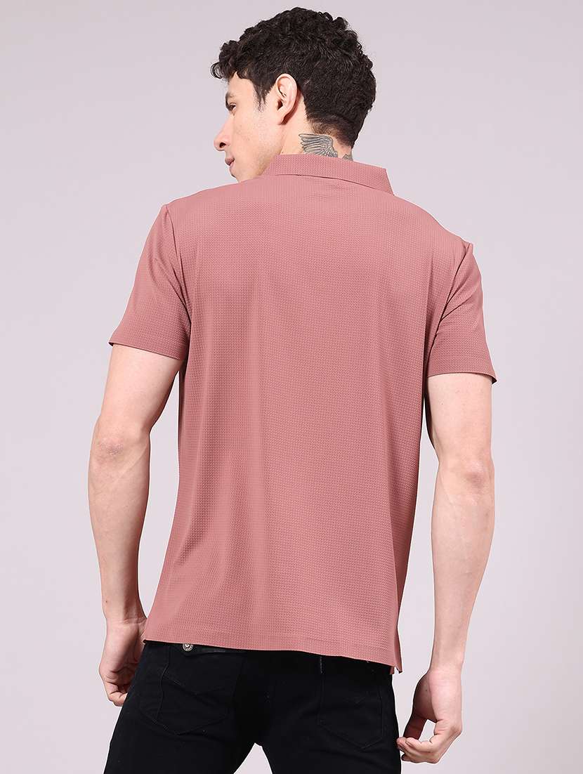 men solid short sleeve regular fit polo t-shirt - 22336815 -  Standard Image - 2