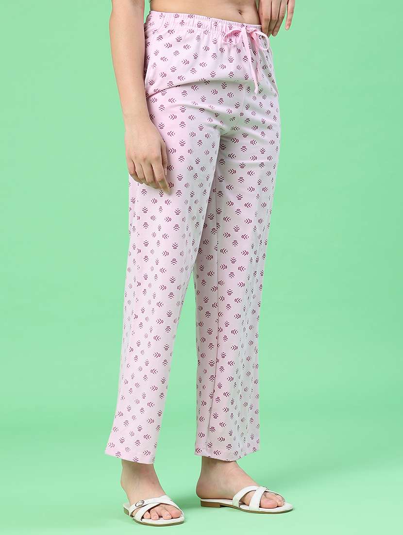 women printed mid rise pajama - 22337371 -  Standard Image - 2
