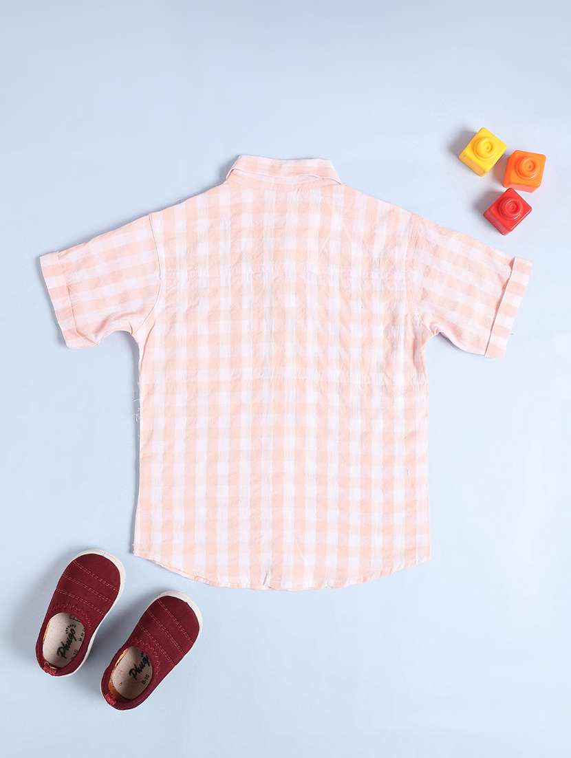 boys printed short sleeve collared shirt - 22337390 -  Standard Image - 2