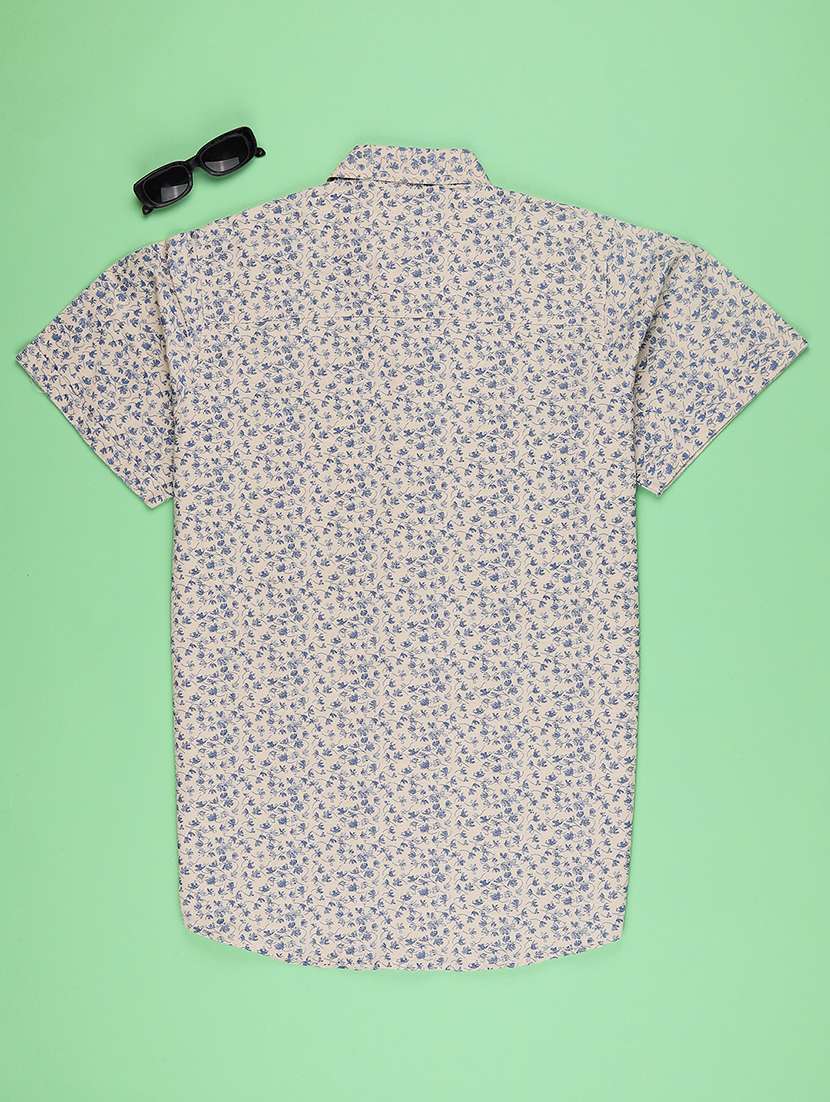 boys printed short sleeve collared shirt - 22337445 -  Standard Image - 2