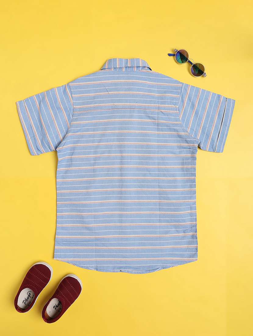 blue cotton shirt - 22337446 -  Standard Image - 2