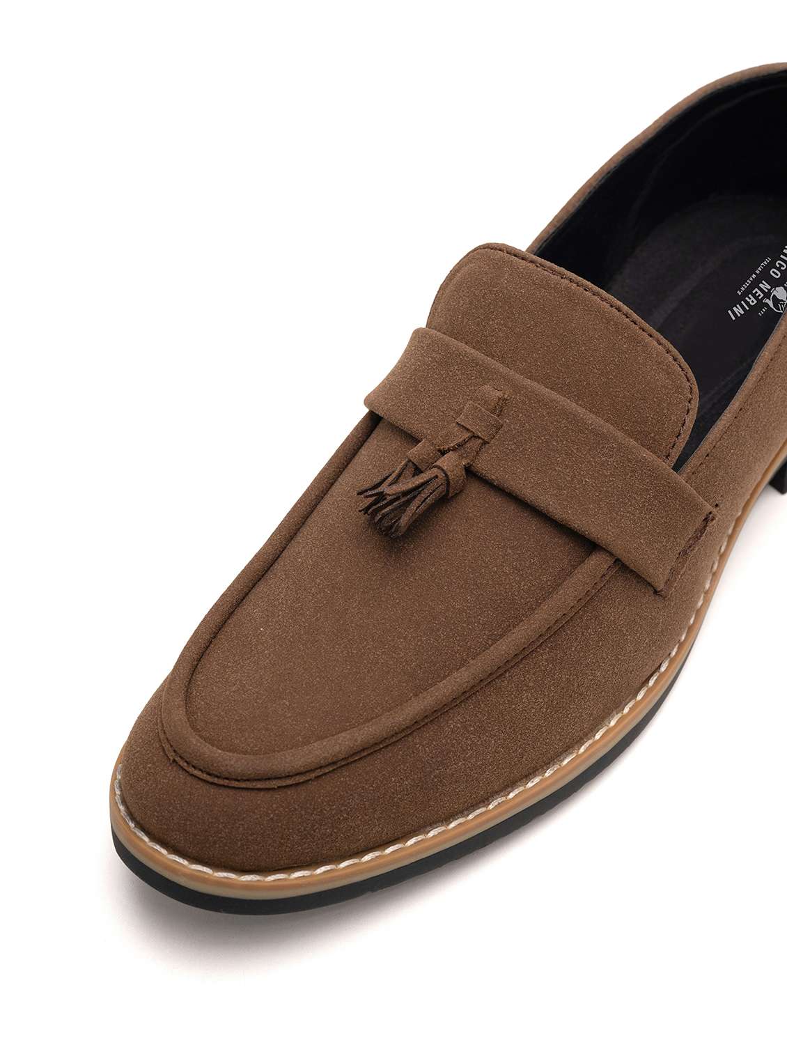 men solid slip on loafer - 22337623 -  Standard Image - 2