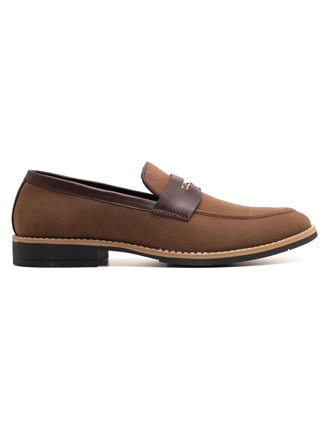 men solid slip on loafer - 22337644 -  Standard Image - 2