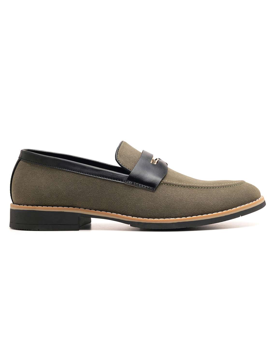 men solid slip on loafer - 22337688 -  Standard Image - 2