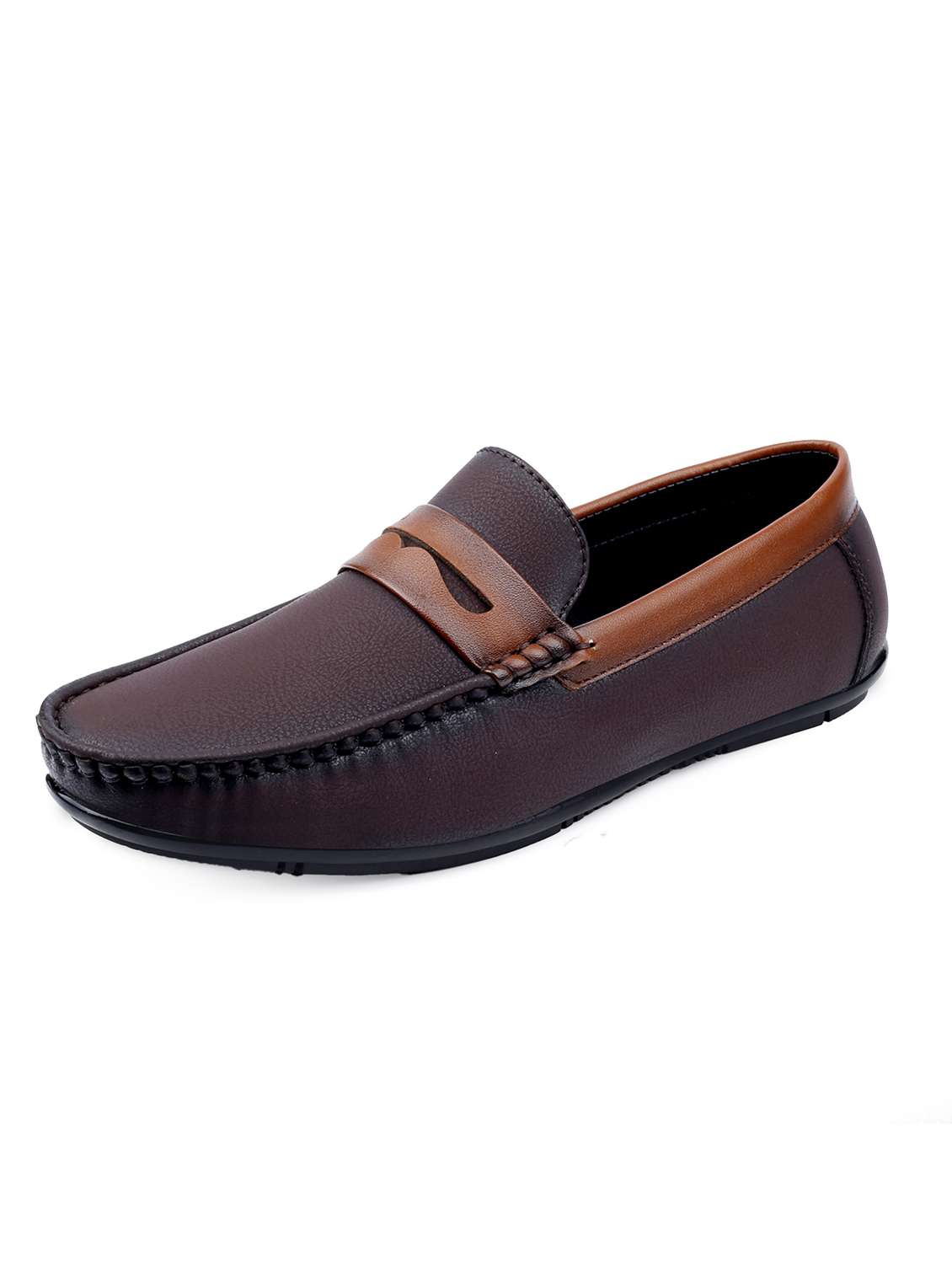 men solid slip on loafer - 22337707 -  Standard Image - 2