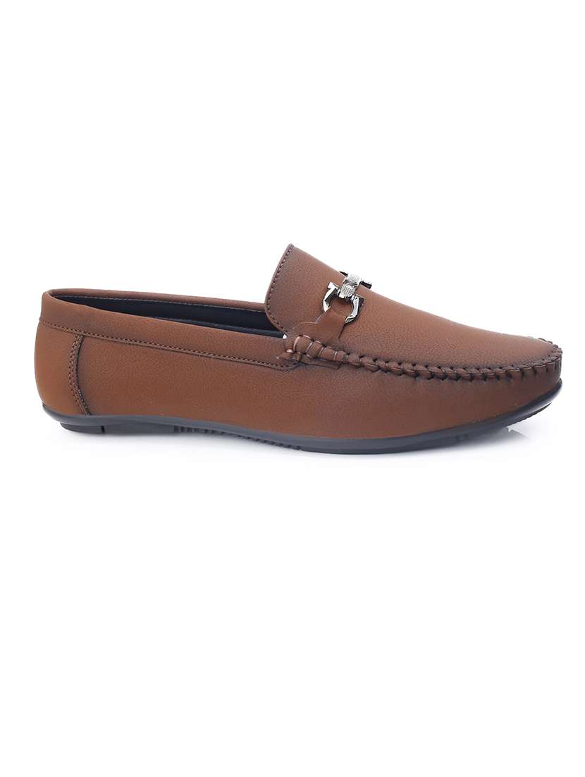 men solid slip on horsebit loafer - 22337709 -  Standard Image - 2