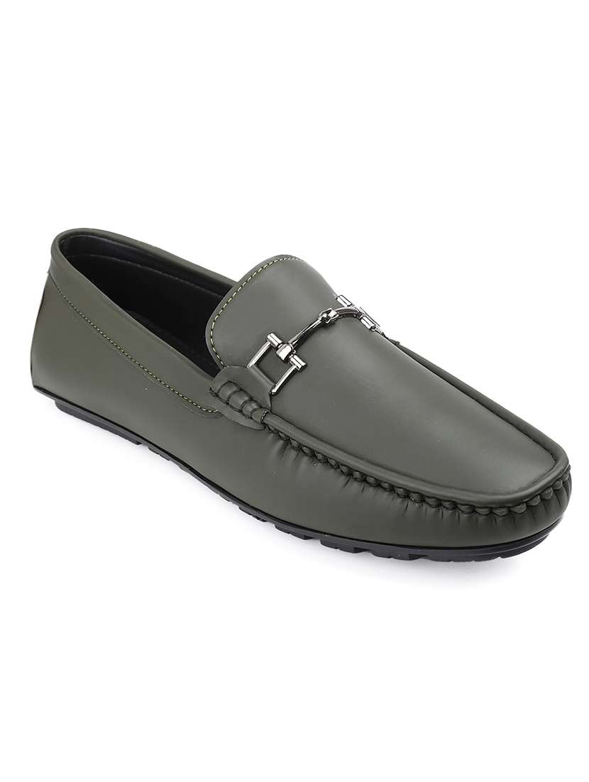 men solid slip on horsebit loafer - 22337711 -  Standard Image - 2