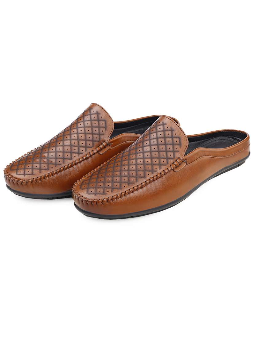 men textured slip on loafer - 22337714 -  Standard Image - 2