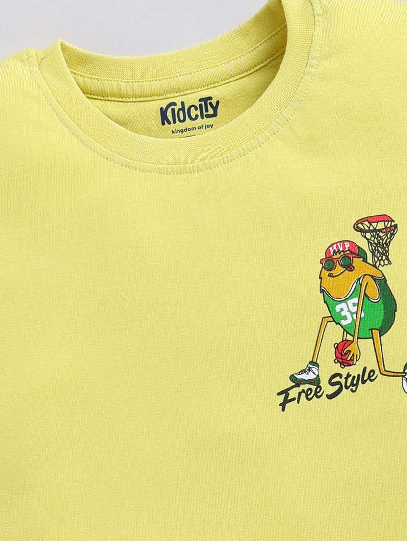 kids printed short sleeve t-shirt - 22338157 -  Standard Image - 2