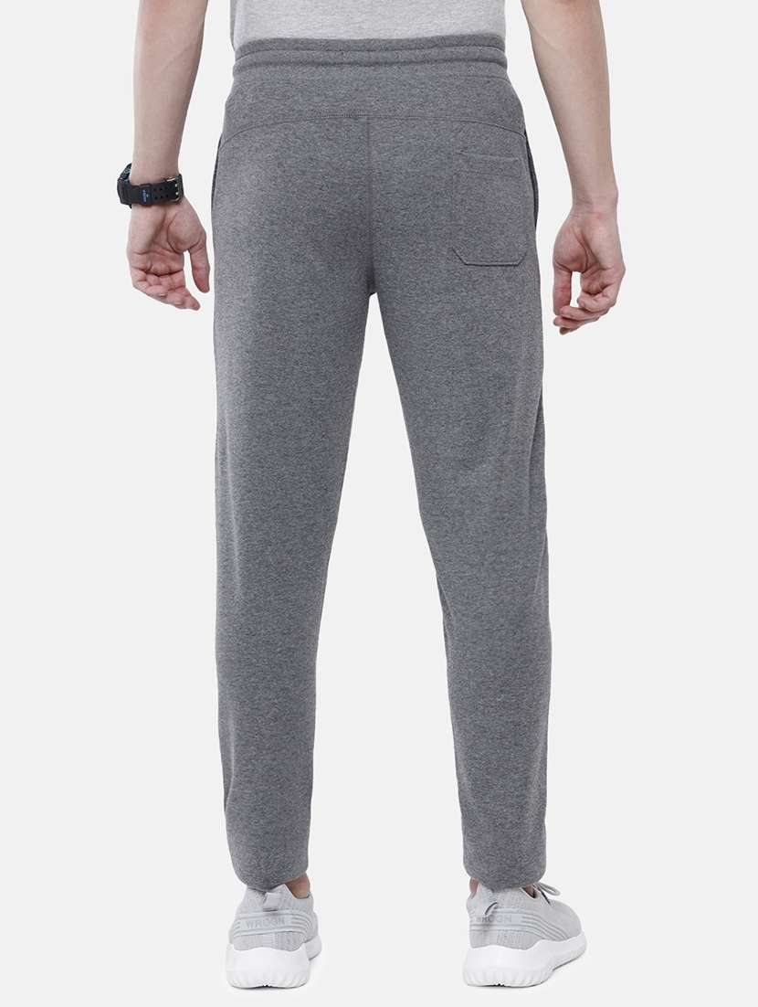 men solid mid rise full length track pant - 22338183 -  Standard Image - 2